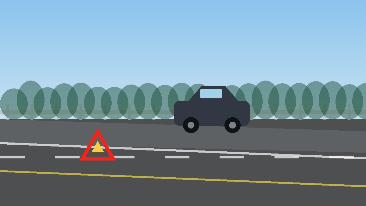 浦东道路故障安全等待现场图